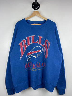 Vintage 90s NFL Lee Sport Buffalo Bills Blue Crewneck