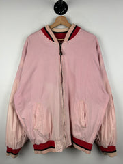 Vintage 90s NHL Mirage Detroit Red Wings Reversible Bomber Jacket