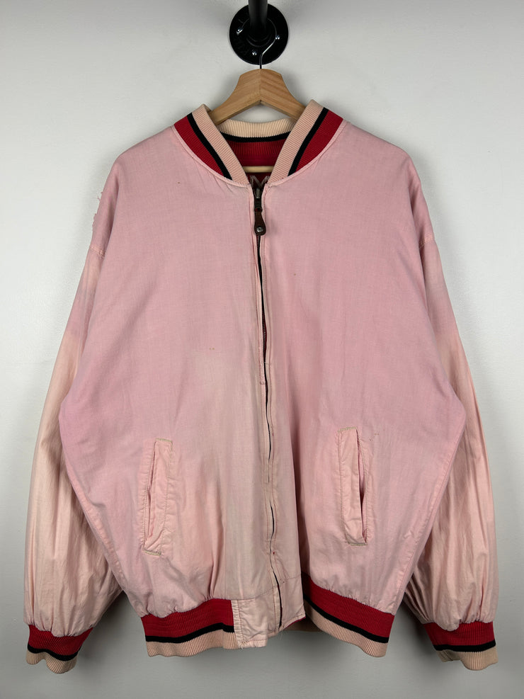 Vintage 90s NHL Mirage Detroit Red Wings Reversible Bomber Jacket