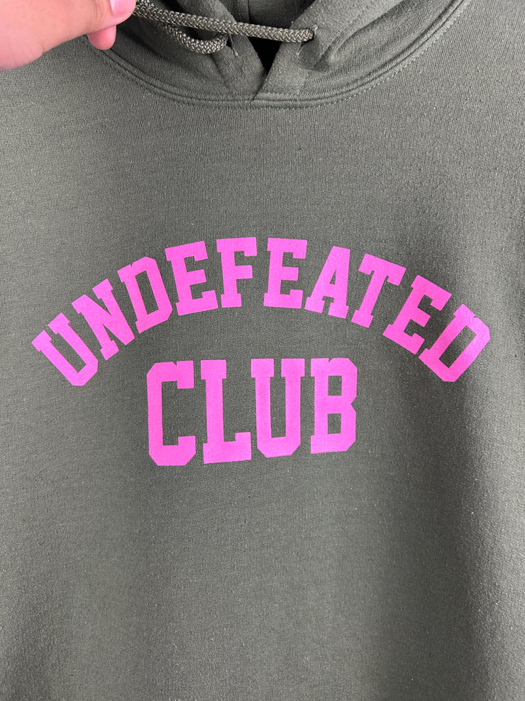 Anti Social Social Club Undefeated Club Olive Hoodie