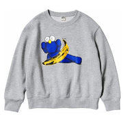 Kaws x Warhol Companion Grey Crewneck