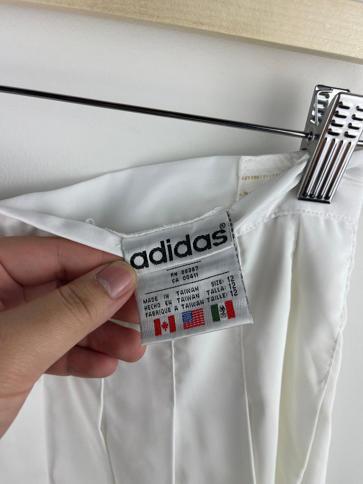 Vintage 90s Adidas Golf Tennis White Women’s Skirt