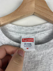 Supreme SS20 Motion Logo Ash Grey Tee