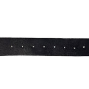 Salvatore Ferragamo Black Leather Belt