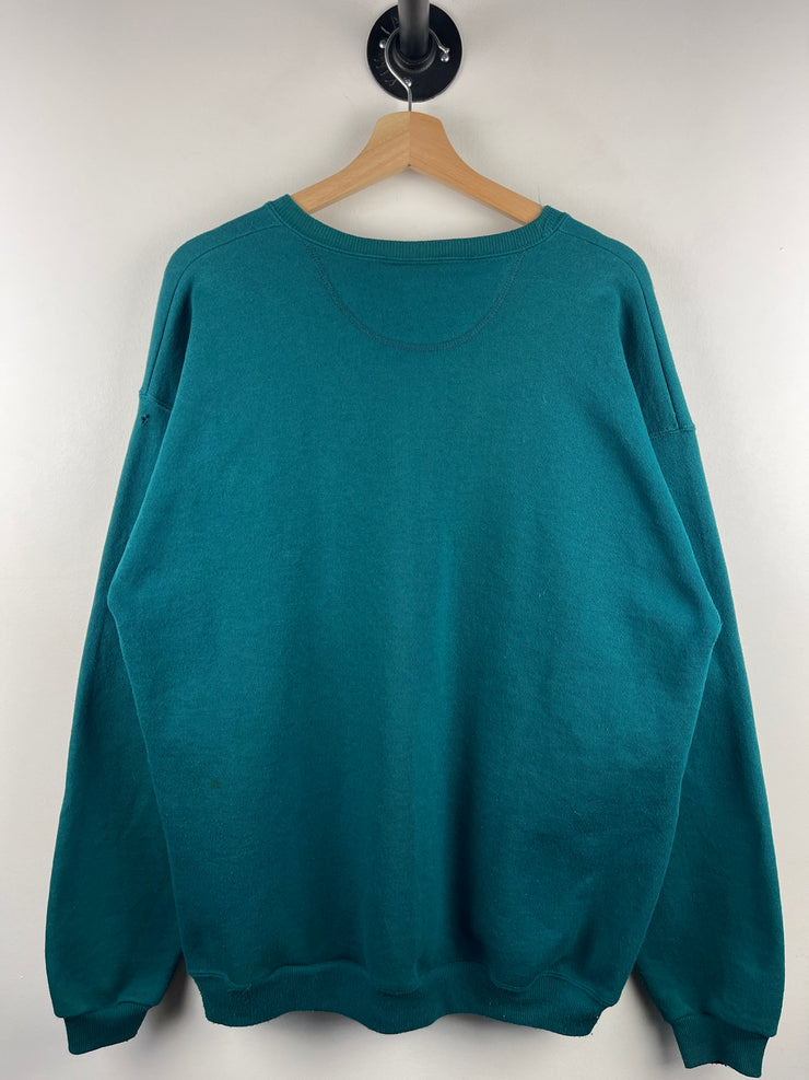 Vintage 90s USA Olympics Turquoise Crewneck