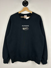 Supreme X Nike FW20 Jewel Black Crewneck