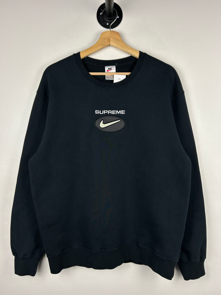 Supreme X Nike FW20 Jewel Black Crewneck