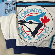 Vintage 90's Toronto Blue Jays All Over Print Starter Crewneck