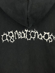 Ken Carson Actual Hate Black Cropped Hoodie