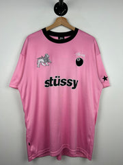 Stussy Football Pink Jersey