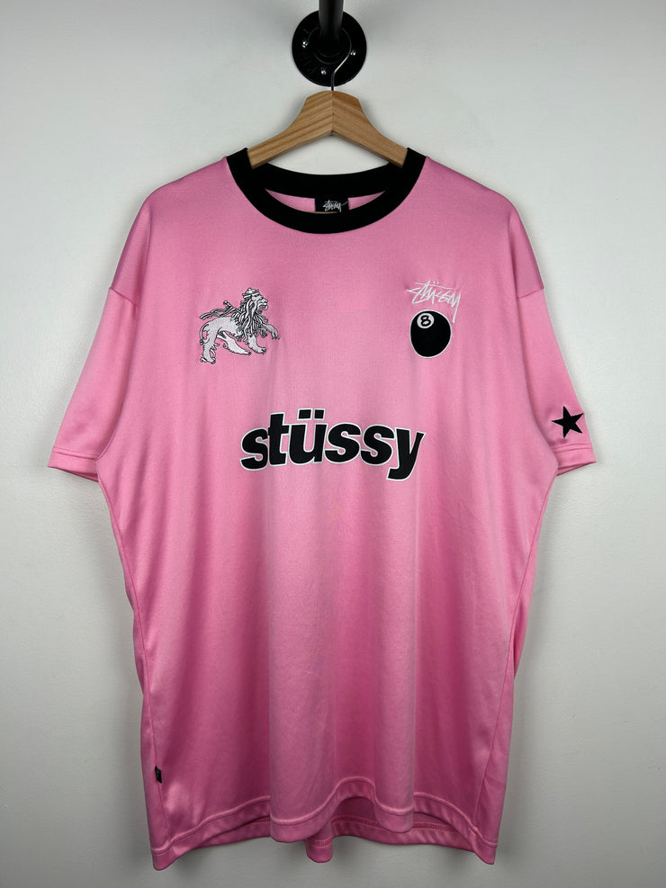 Stussy Football Pink Jersey
