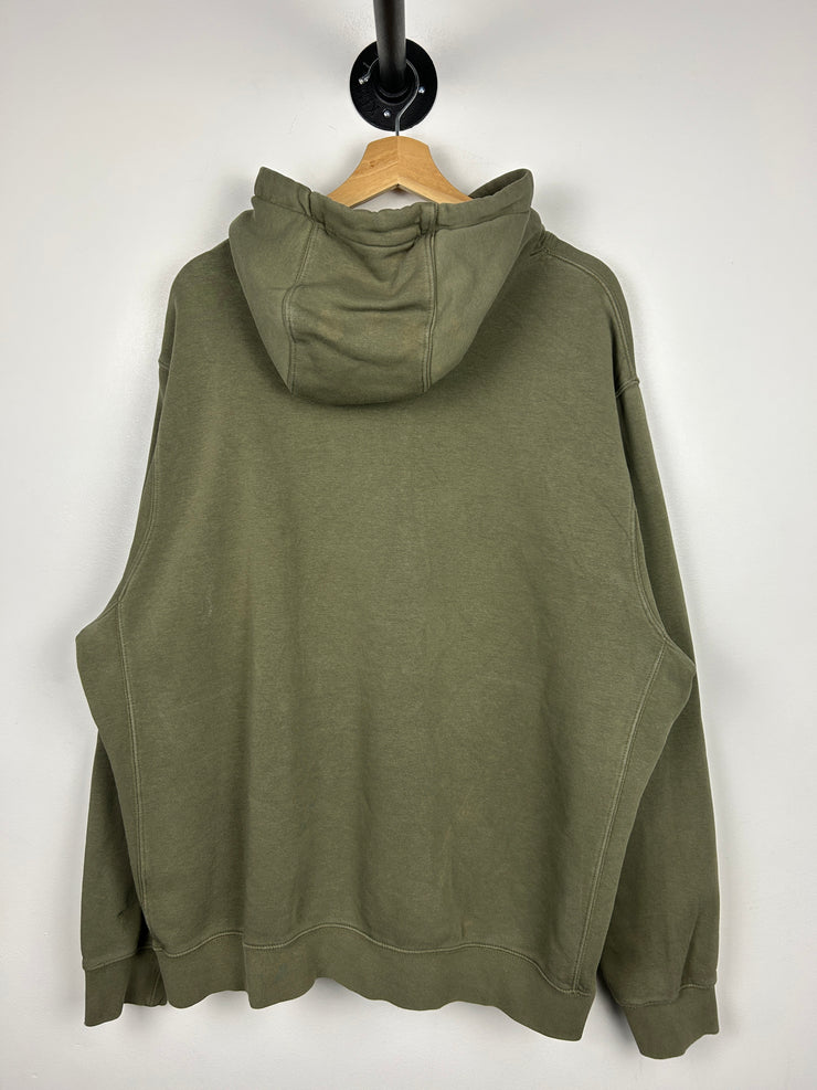 Nike Spellout Swoosh Olive Hoodie
