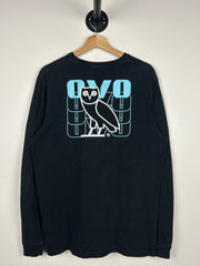 OVO Owl Spellout Black Long Sleeve