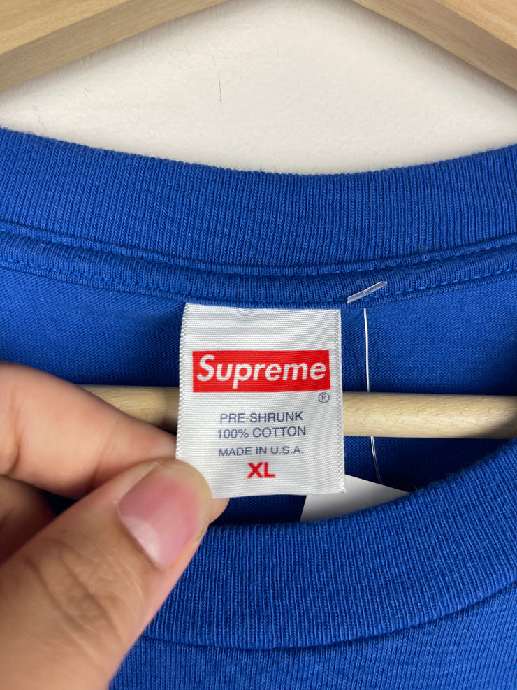 Supreme SS23 Crown Royal Blue Tee