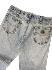 Vintage Carhartt Light Wash Blue Denim Jeans