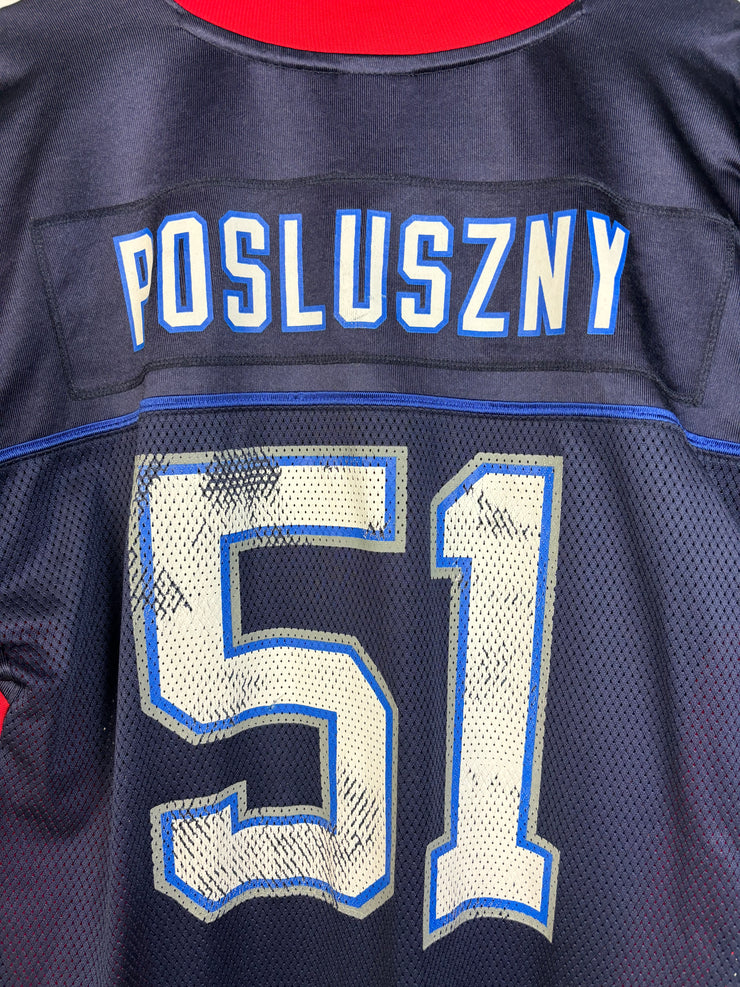 Vintage Reebok NFL Buffalo Bills Paul Posluszny Navy Jersey