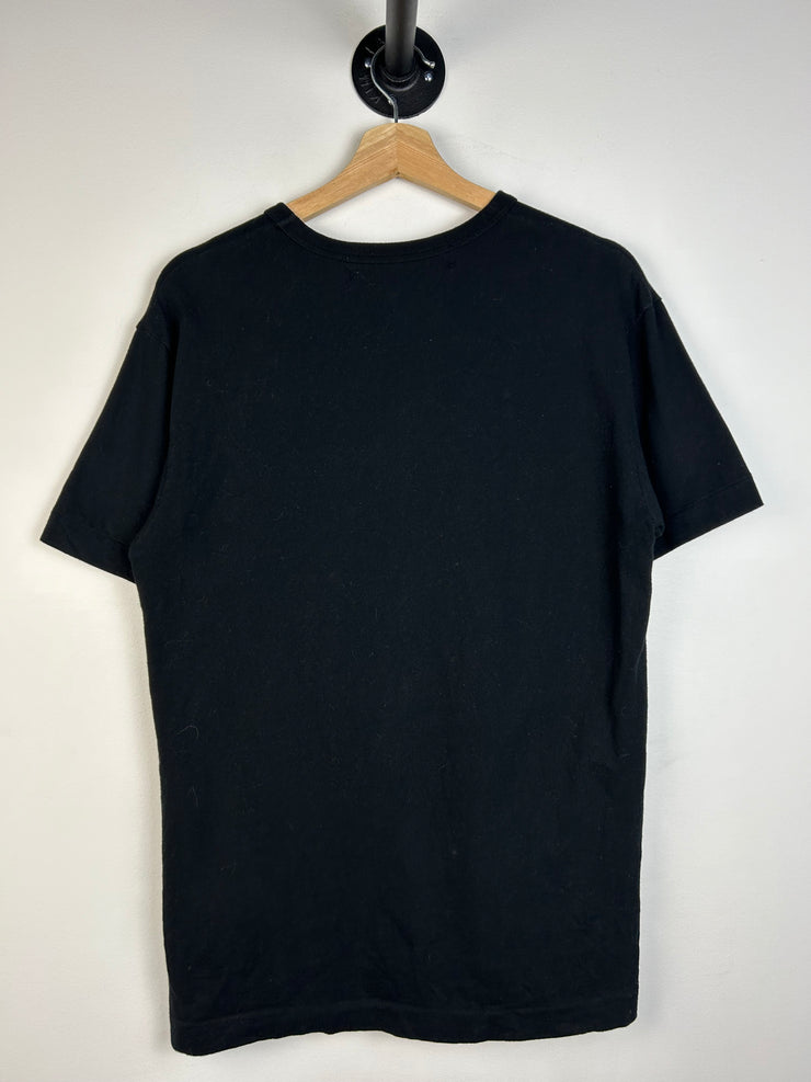 Comme Des Garcons Play Heart Black Tee