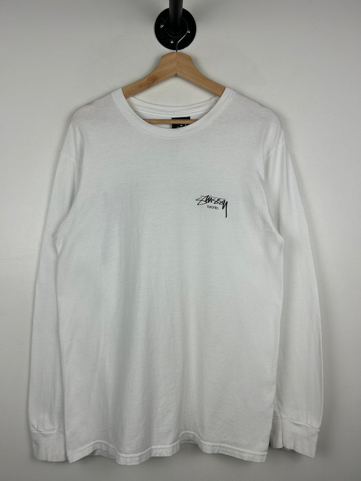 Stussy Toronto White Long Sleeve