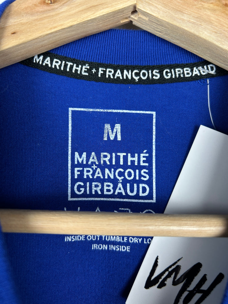 Marithe Francois Girbaud Paris Blue Tee