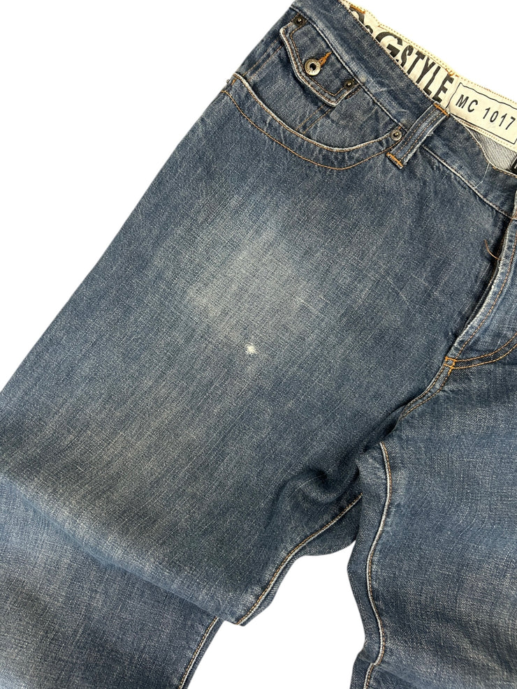 Vintage Dolce & Gabbana Baggy Blue Denim Jeans