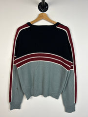 Vintage 90's Matt Andrews Black & Grey Knit Sweater