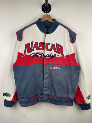 Vintage Nascar Chase Navy & White Racing Jacket
