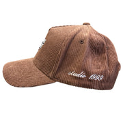 VMH Brown Corduroy Snapback Hat