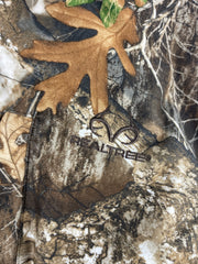 Vintage Real Tree Camo & Beige Reversible Hooded Work Jacket