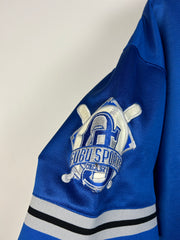 Vintage Y2K Fubu Southside Blue Football Jersey