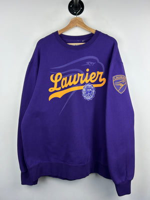 OVO Wilfrid Laurier University Purple Crewneck