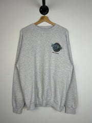 Vintage 90's Hard Rock Café Hollywood Grey Crewneck