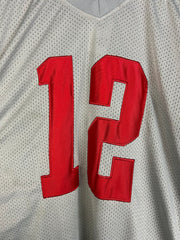 Vintage Y2K Steve & Barrys Ohio State Grey Football Jersey