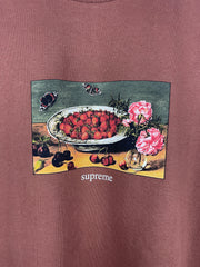 Supreme SS23 Strawberries Brown Tee