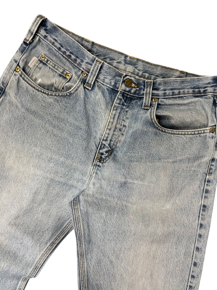 Vintage Carhartt Light Wash Blue Denim Jeans