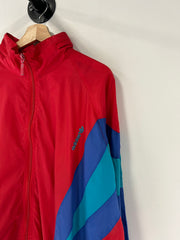 Vintage 80's Adidas Red & Blue Windbreaker