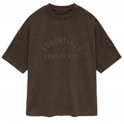 Fear Of God Essentials Heather Wood Heavy Tee