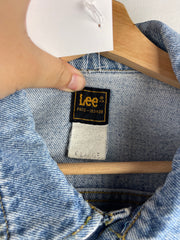 Vintage 90s Lee Blue Denim Trucker Jacket