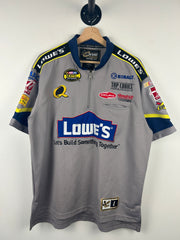 Vintage Nascar Chase Jimmy Johnson Lowes Grey Racing Jersey
