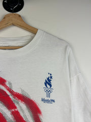 Vintage 1996 Atlanta Olympics White Tee