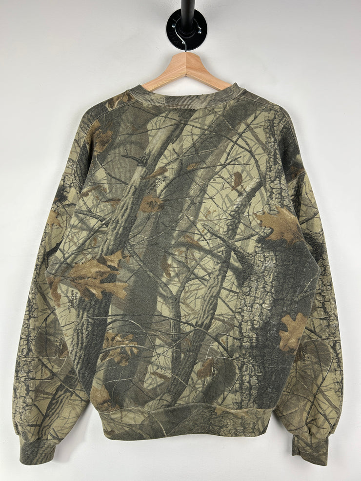 Vintage Real Tree Camo Crewneck