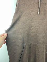 Vintage Carhartt Spellout Thrashed Brown Hoodie