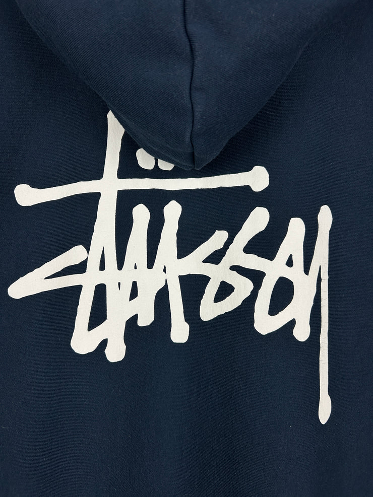 Stussy Script Navy Hoodie