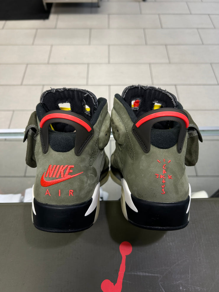 Jordan 6 x Travis Scott Olive