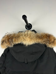 Canada Goose Wyndam Down Filled Black Parka Puffer Jacket