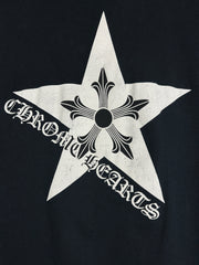Chrome Hearts Star Cross Black Tee
