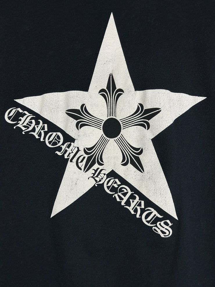 Chrome Hearts Star Cross Black Tee