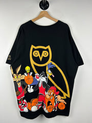 OVO Toronto Raptors Looney Tunes Owl Black Tee