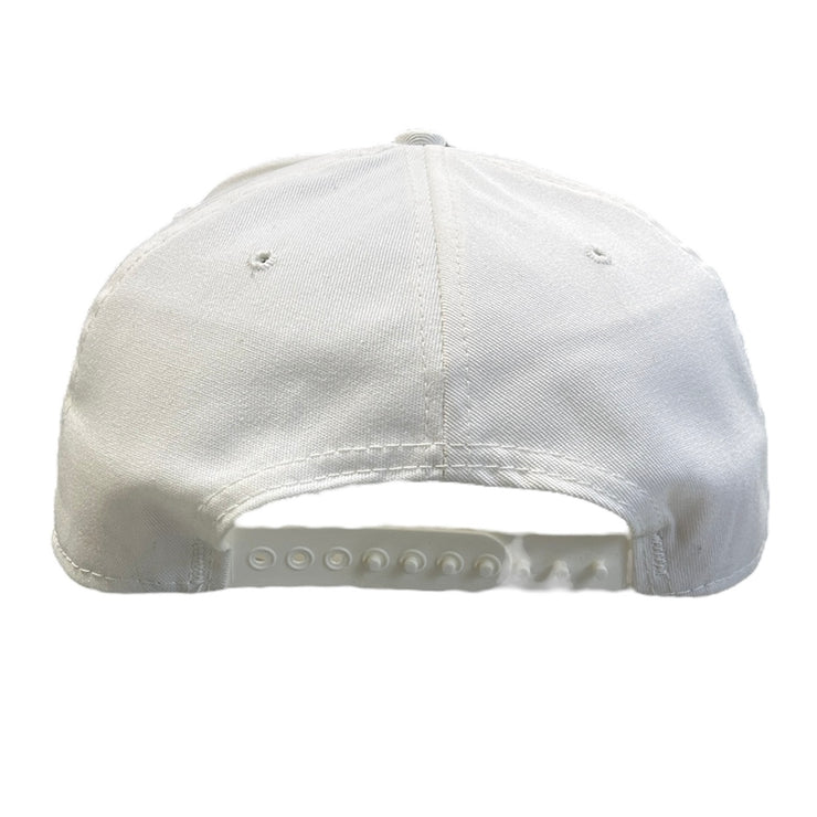 Vintage 90s Wisconsin Rose Bowl White Snapback Hat