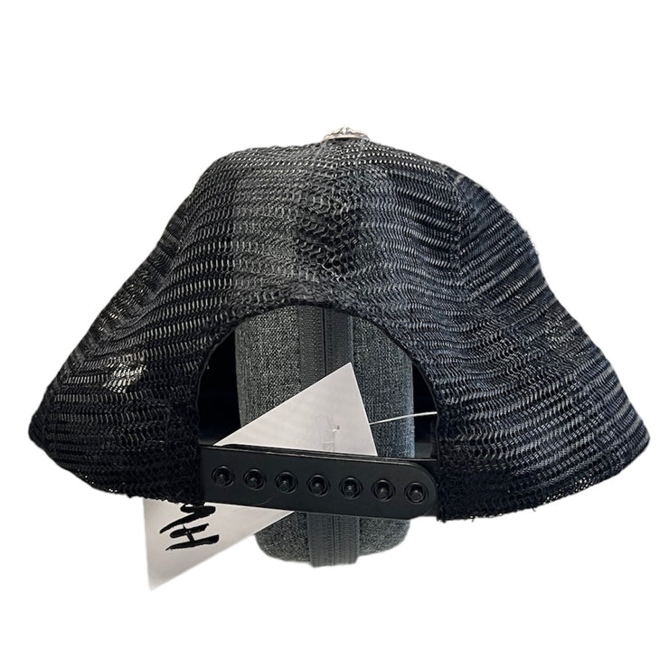 Chrome Hearts Paris Black Trucker Hat