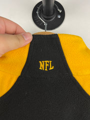 Vintage NFL Pittsburgh Steelers Quarter Zip Fleece Sweater
